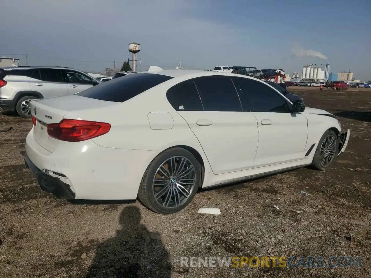 3 Photograph of a damaged car WBAJE7C54KWD55176 BMW 5 SERIES 2019