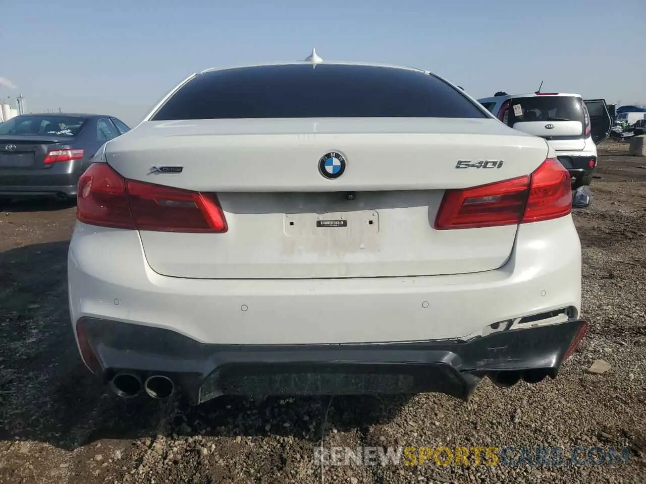 6 Photograph of a damaged car WBAJE7C54KWD55176 BMW 5 SERIES 2019