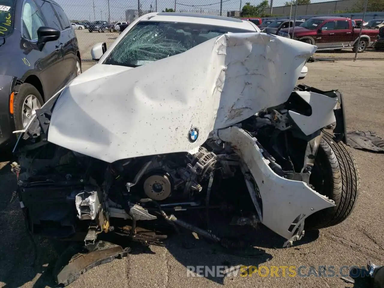 9 Photograph of a damaged car WBAJE7C54KWW13693 BMW 5 SERIES 2019