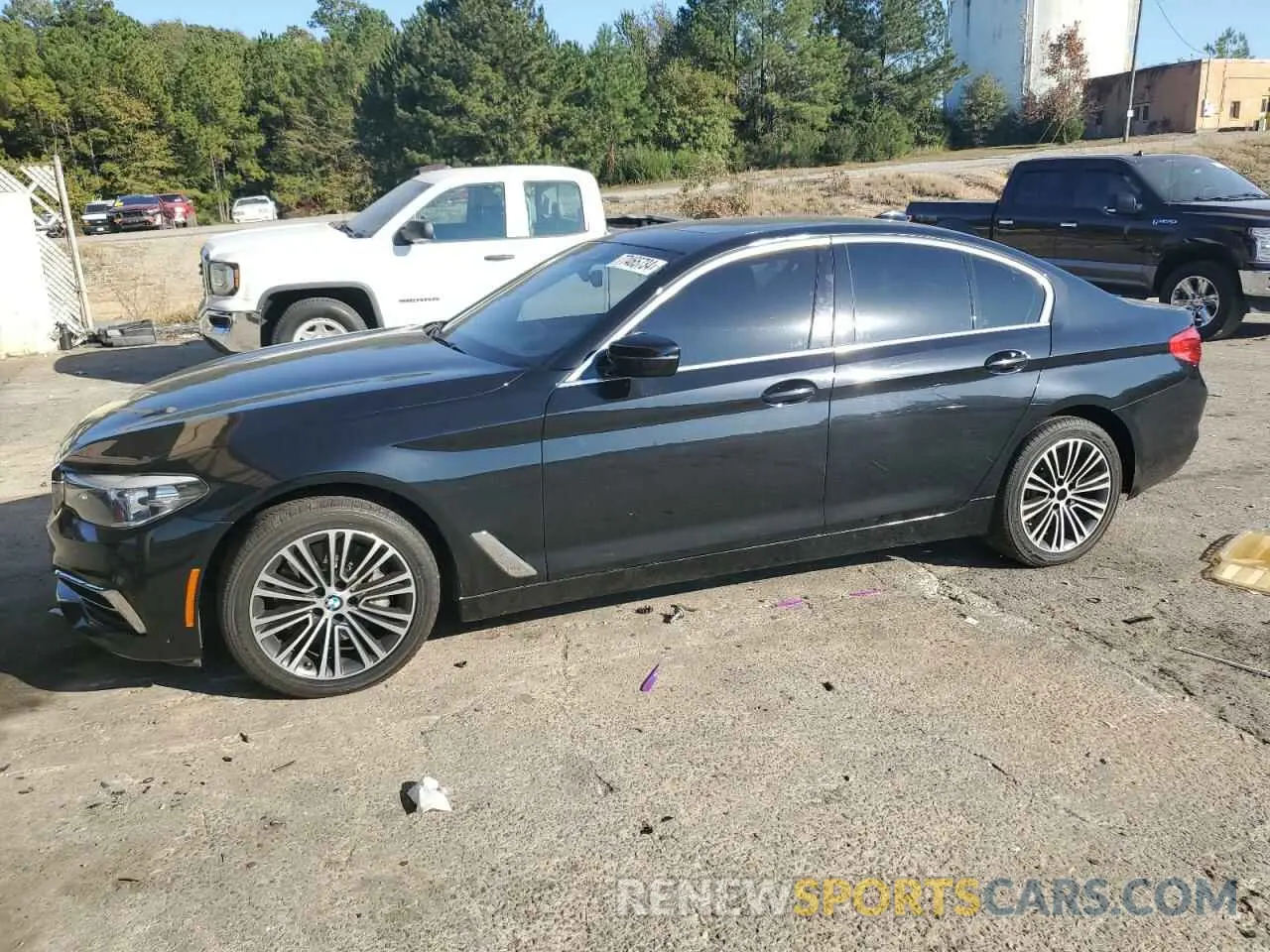 1 Photograph of a damaged car WBAJE7C54KWW19512 BMW 5 SERIES 2019
