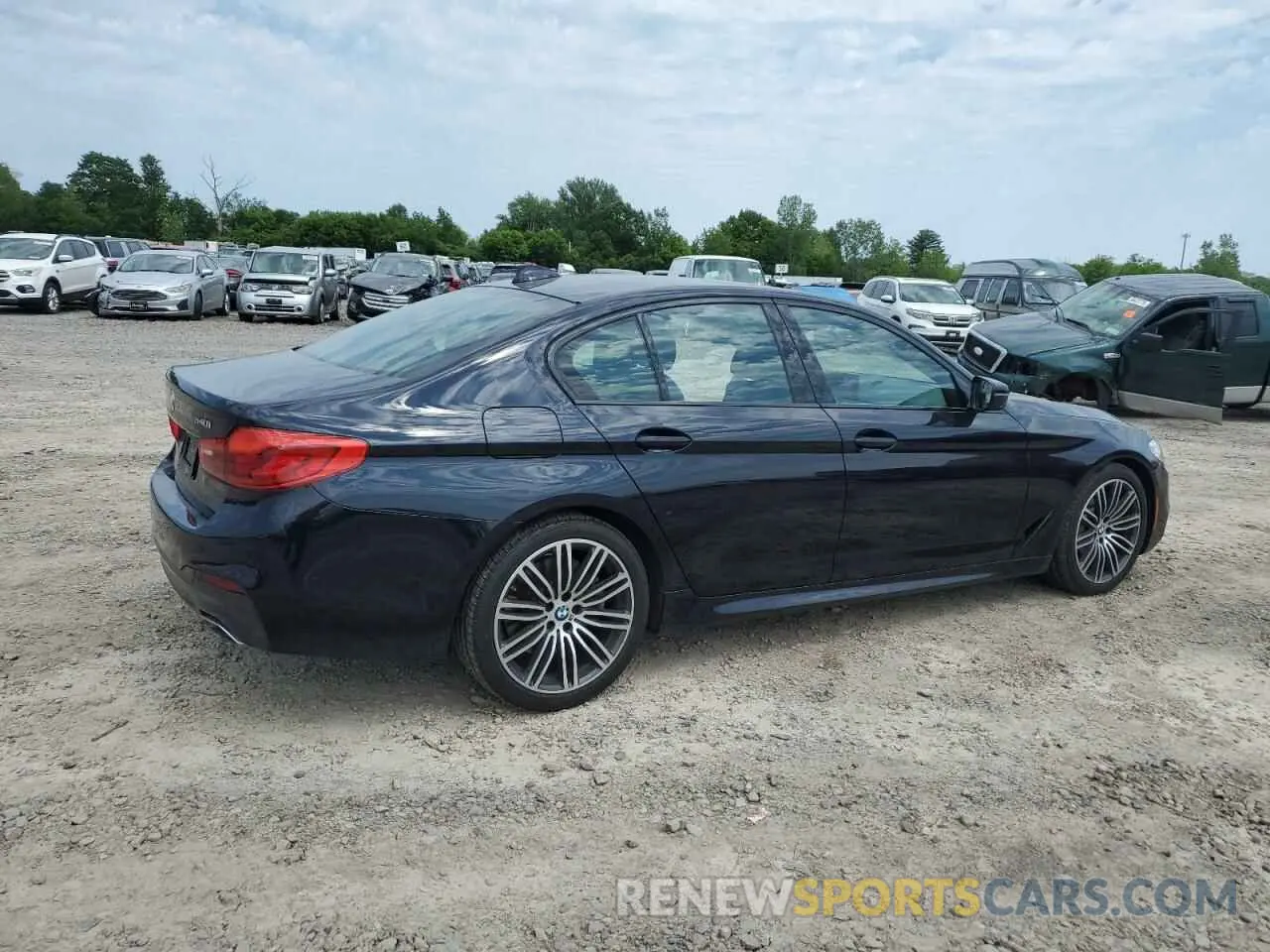 3 Photograph of a damaged car WBAJE7C55KWD55834 BMW 5 SERIES 2019
