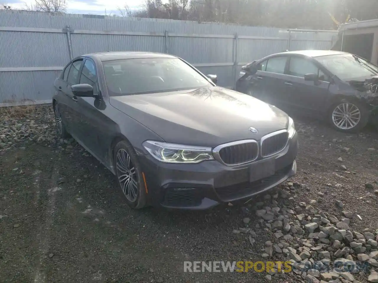 1 Photograph of a damaged car WBAJE7C55KWW10950 BMW 5 SERIES 2019