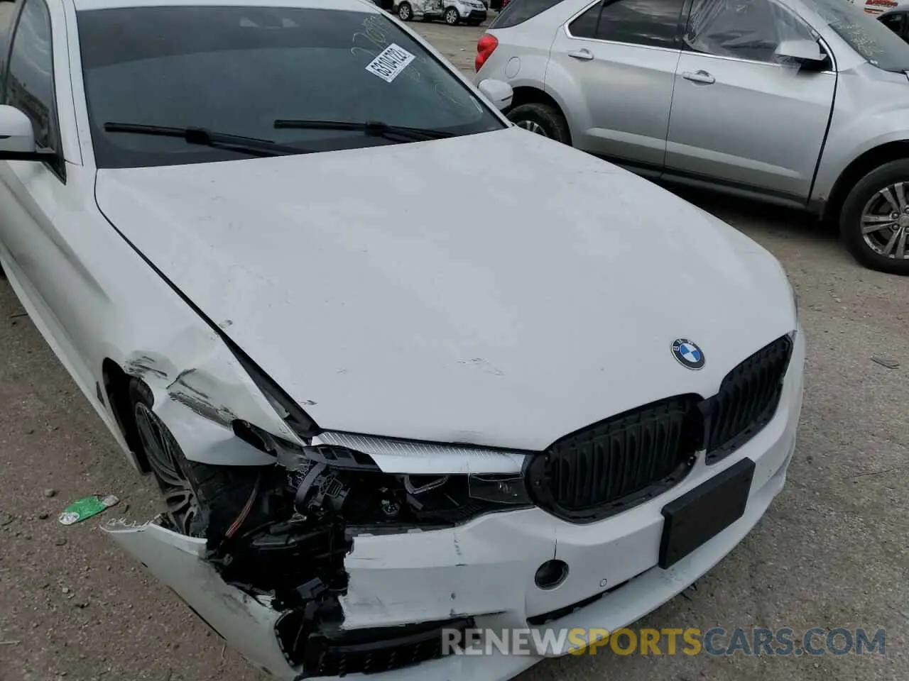 9 Photograph of a damaged car WBAJE7C56KG892753 BMW 5 SERIES 2019