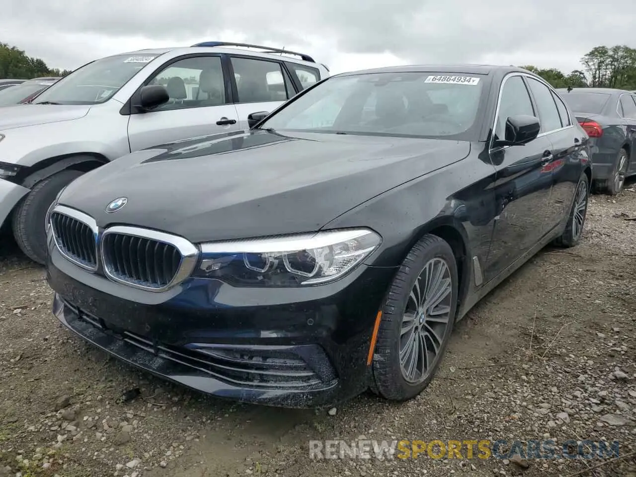 1 Photograph of a damaged car WBAJE7C56KWW44086 BMW 5 SERIES 2019