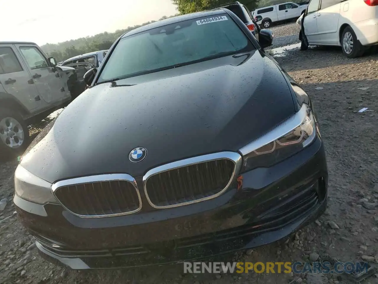 5 Photograph of a damaged car WBAJE7C56KWW44086 BMW 5 SERIES 2019