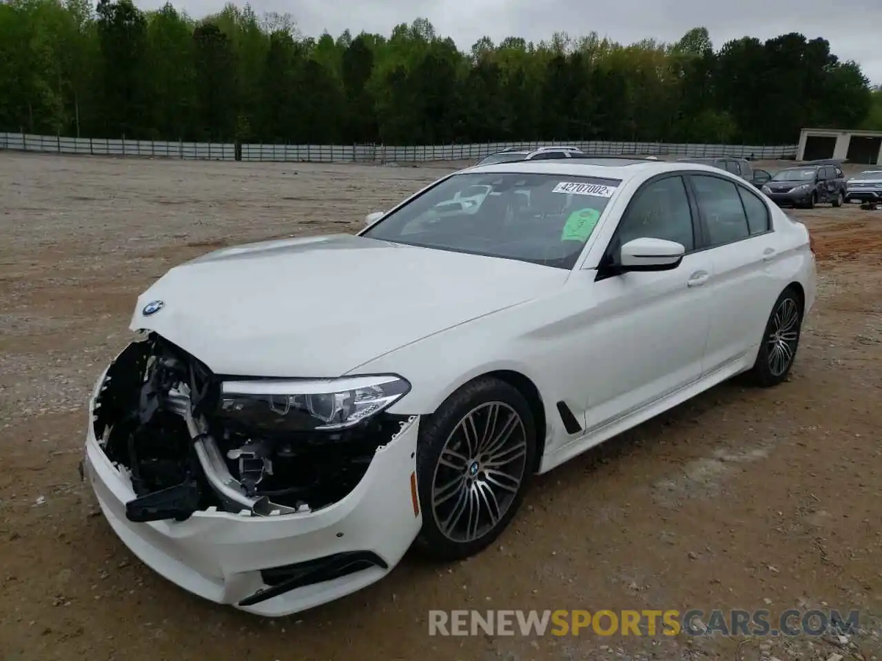 2 Photograph of a damaged car WBAJE7C58KWW18816 BMW 5 SERIES 2019