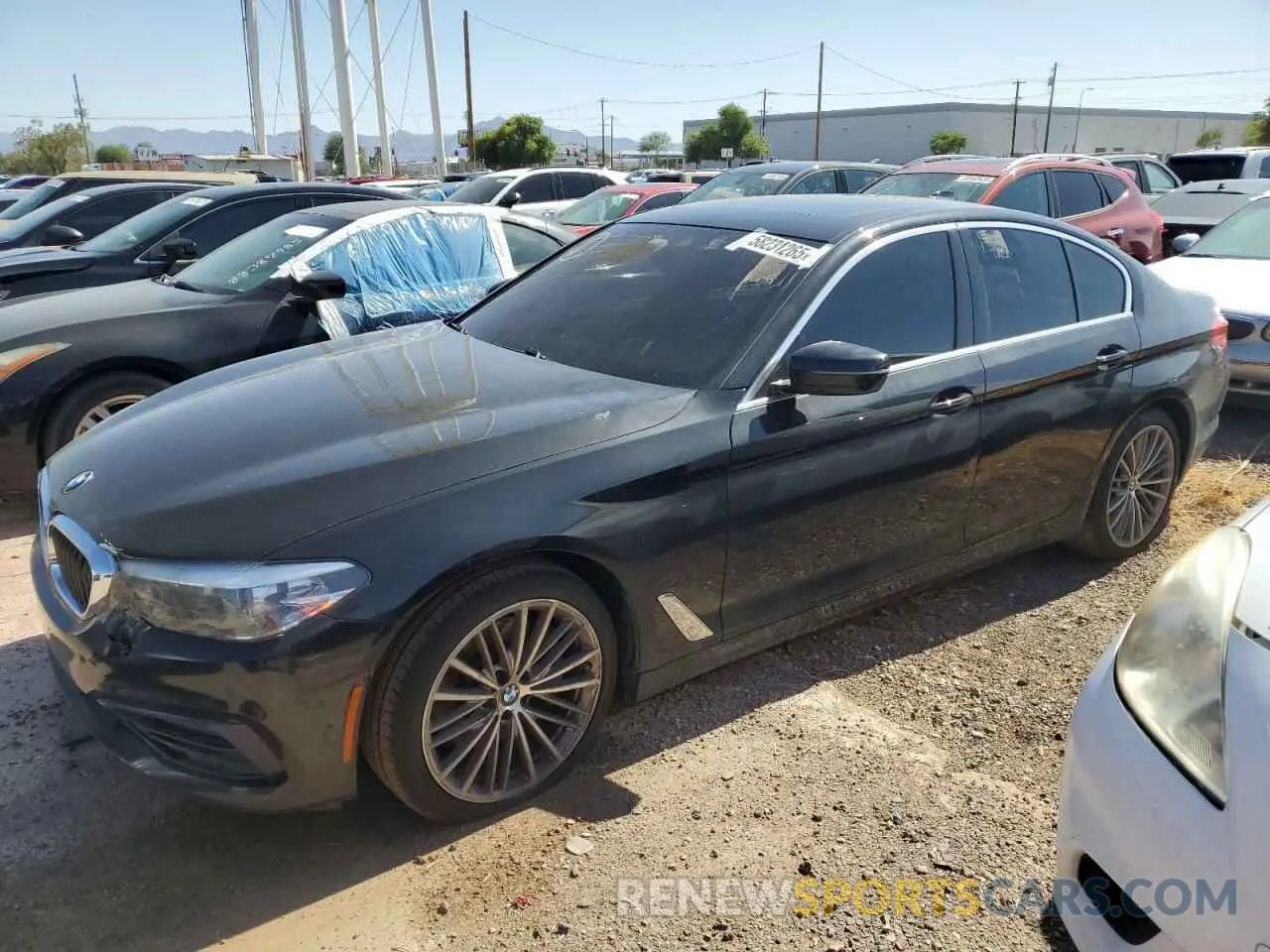 1 Photograph of a damaged car WBAJE7C59KWW08196 BMW 5 SERIES 2019