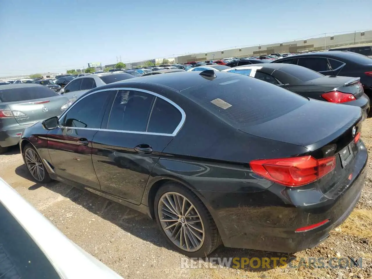 2 Photograph of a damaged car WBAJE7C59KWW08196 BMW 5 SERIES 2019