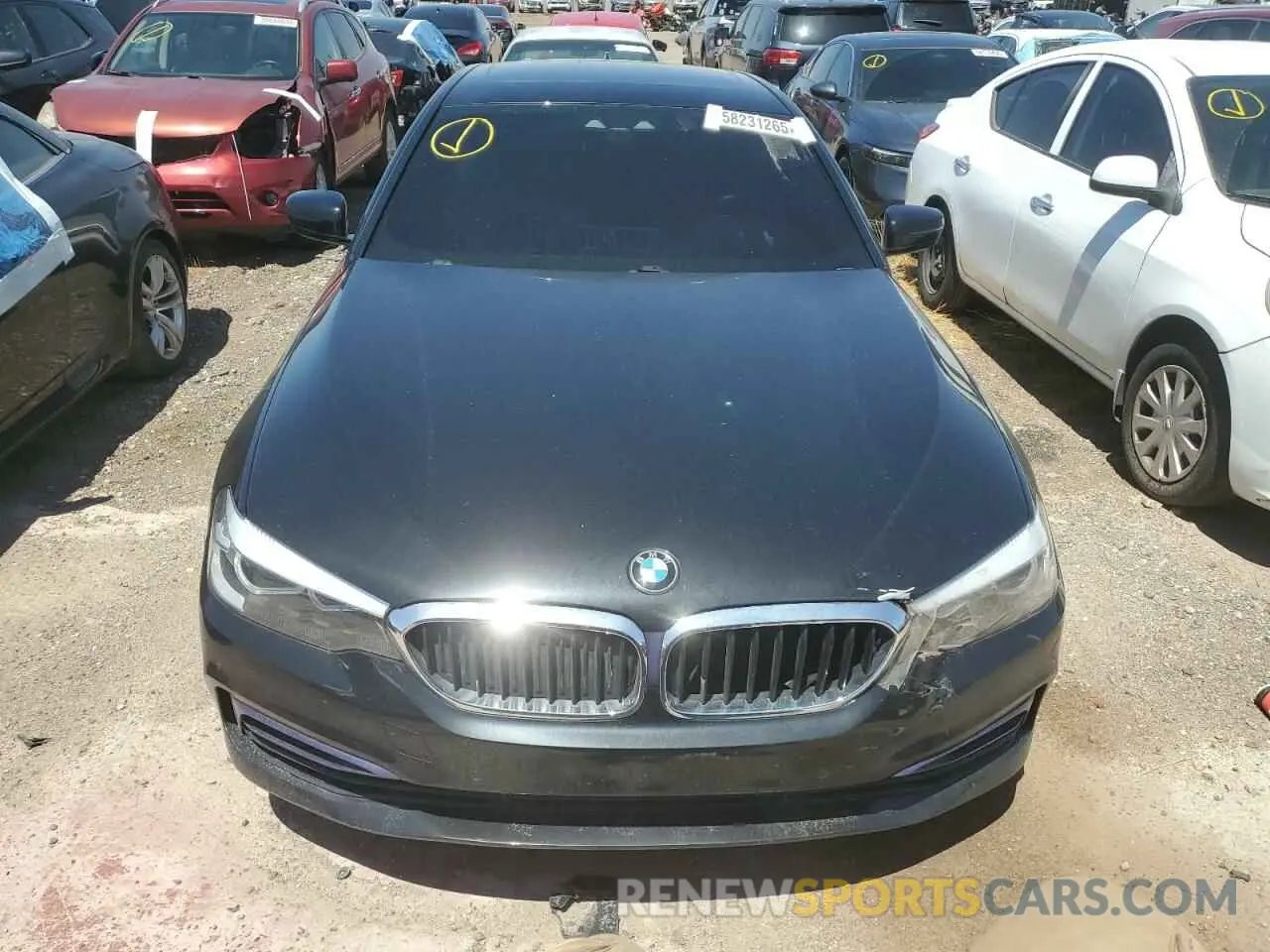 5 Photograph of a damaged car WBAJE7C59KWW08196 BMW 5 SERIES 2019