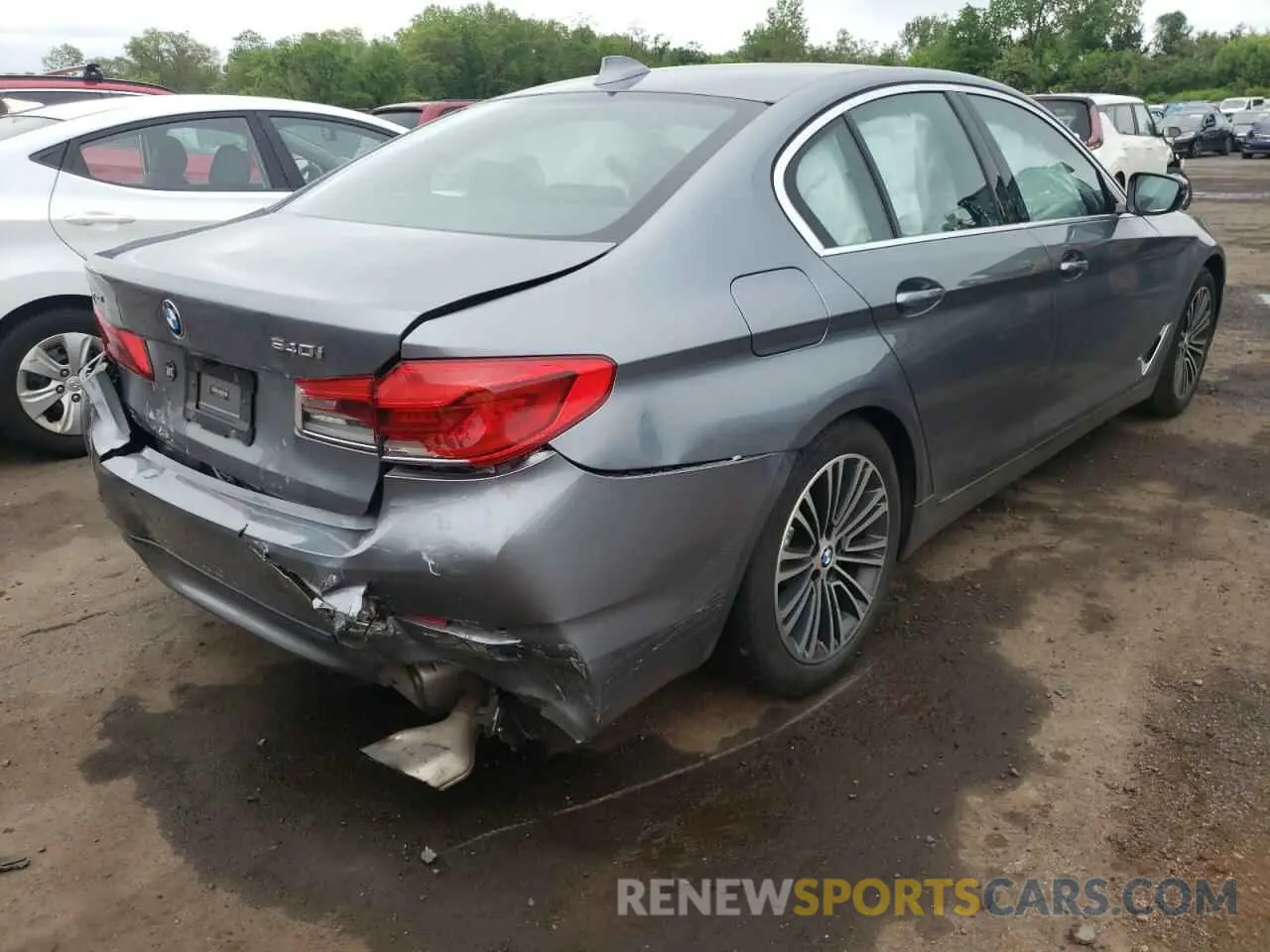 3 Photograph of a damaged car WBAJE7C59KWW10059 BMW 5 SERIES 2019