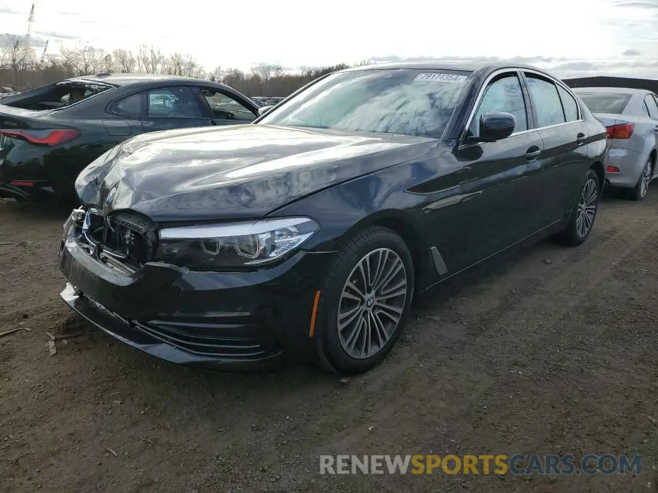 1 Photograph of a damaged car WBAJE7C59KWW22616 BMW 5 SERIES 2019
