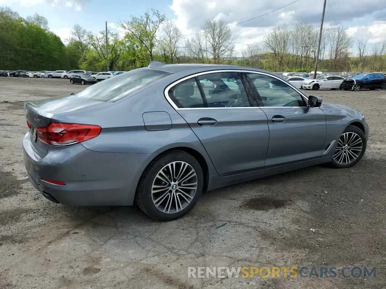 3 Photograph of a damaged car WBAJE7C59KWW31848 BMW 5 SERIES 2019