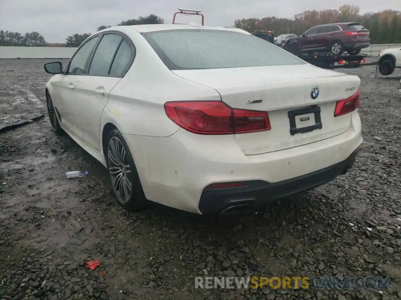 3 Photograph of a damaged car WBAJE7C5XKWW08207 BMW 5 SERIES 2019