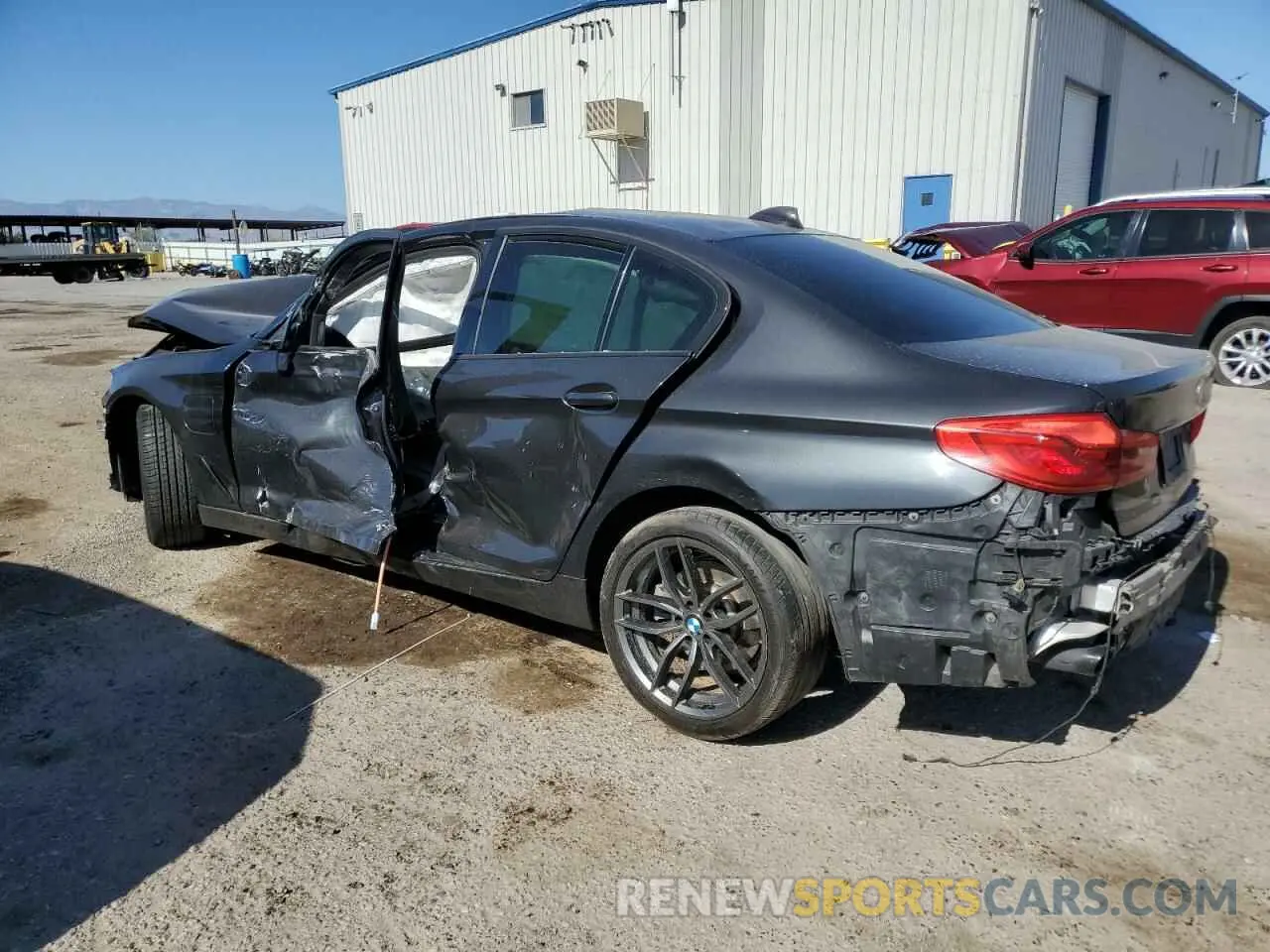 2 Photograph of a damaged car WBAJA9C02LCE53489 BMW 5 SERIES 2020