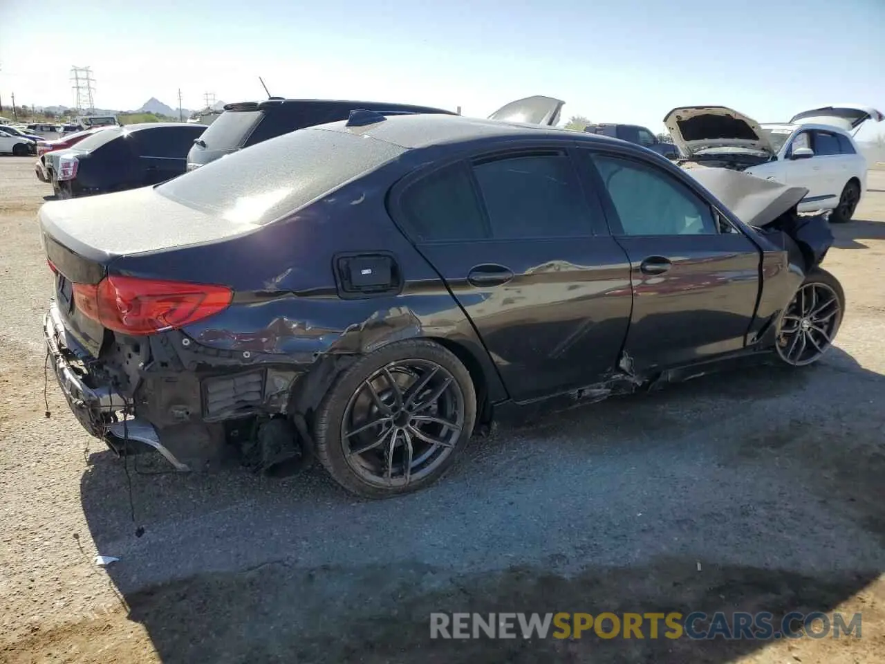 3 Photograph of a damaged car WBAJA9C02LCE53489 BMW 5 SERIES 2020