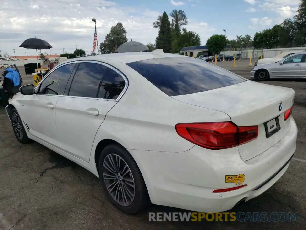 3 Photograph of a damaged car WBAJA9C09LCE19047 BMW 5 SERIES 2020