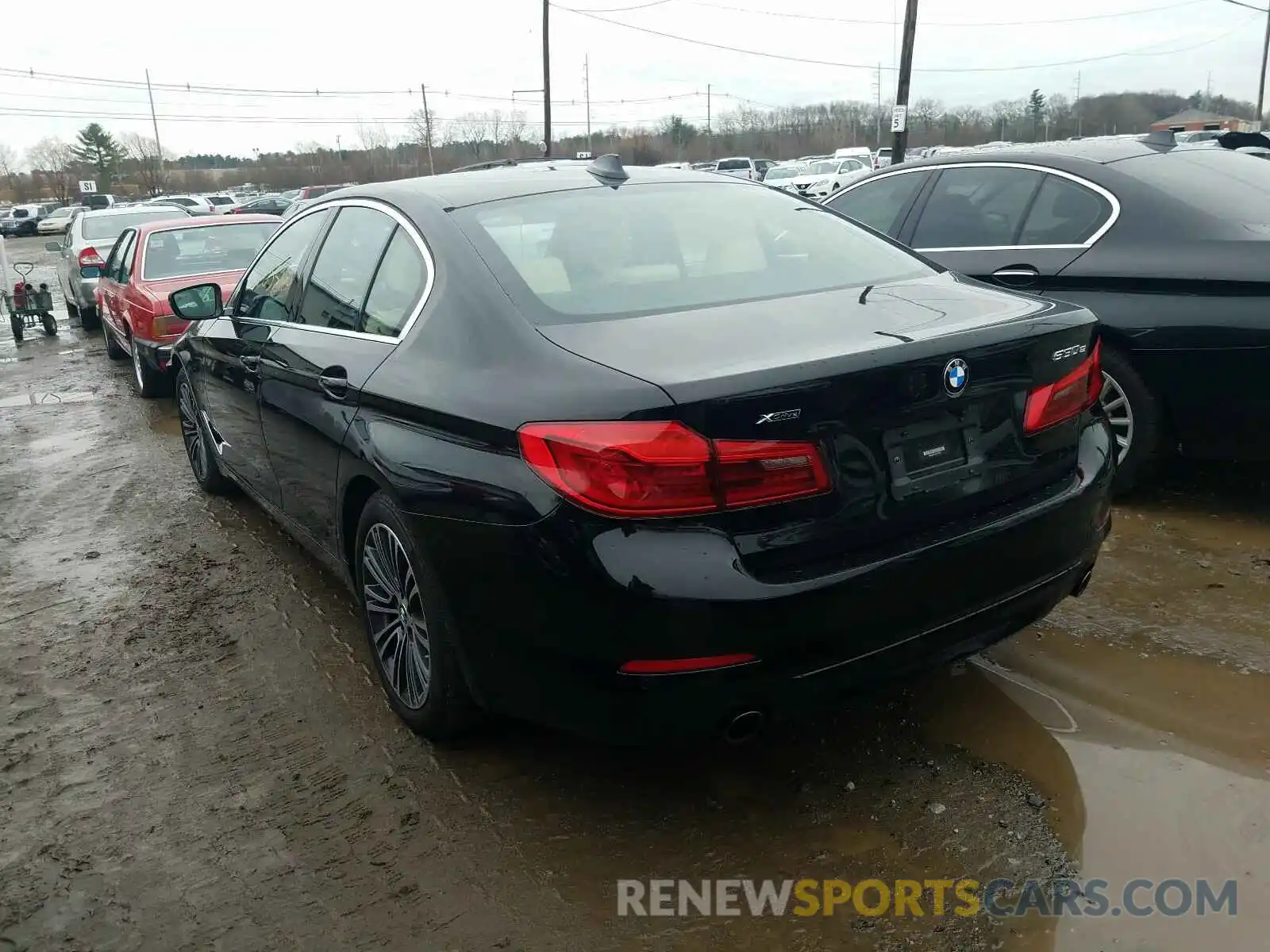 3 Photograph of a damaged car WBAJB1C02LCE11905 BMW 5 SERIES 2020