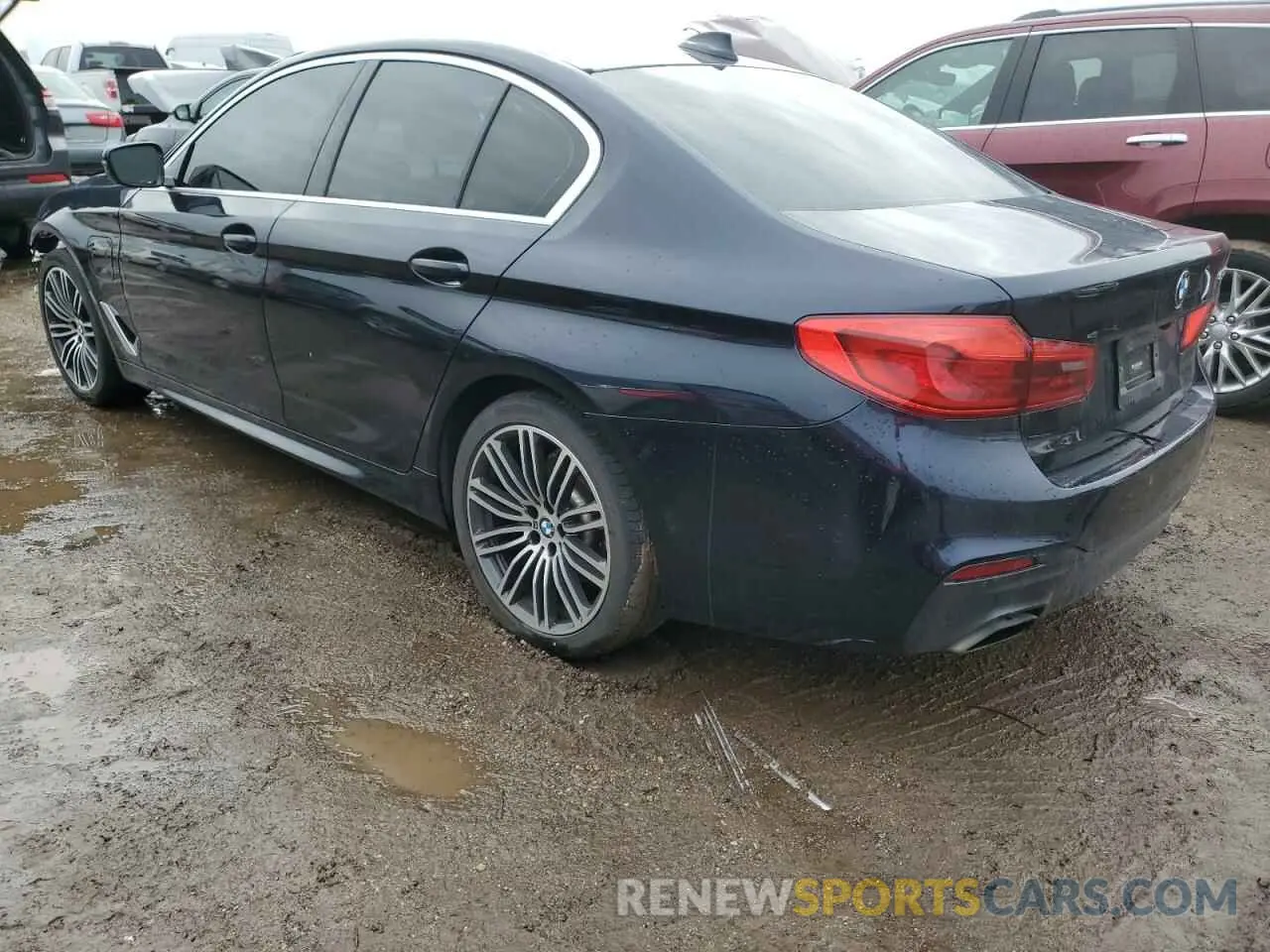 2 Photograph of a damaged car WBAJB1C04LCD27469 BMW 5 SERIES 2020
