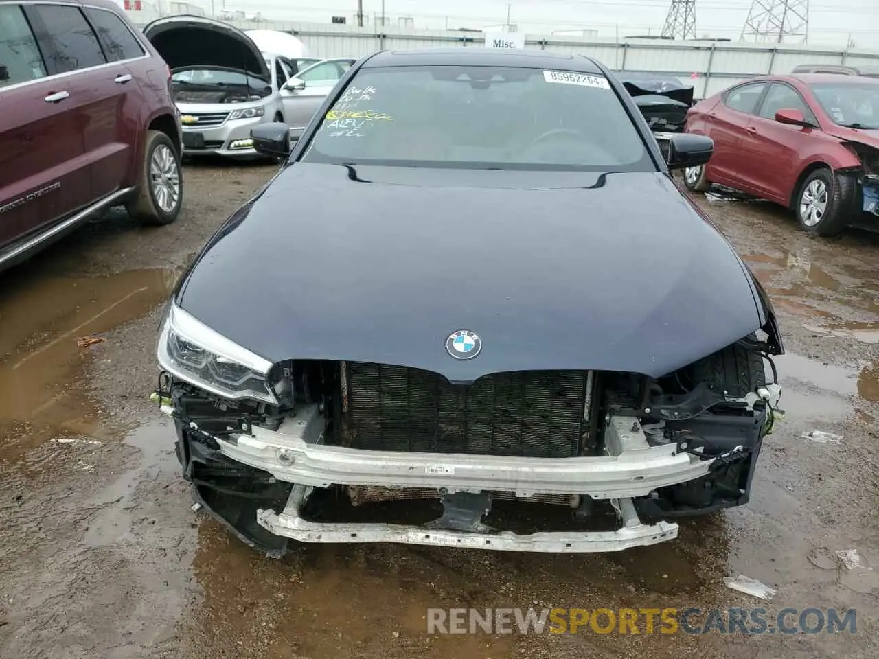 5 Photograph of a damaged car WBAJB1C04LCD27469 BMW 5 SERIES 2020