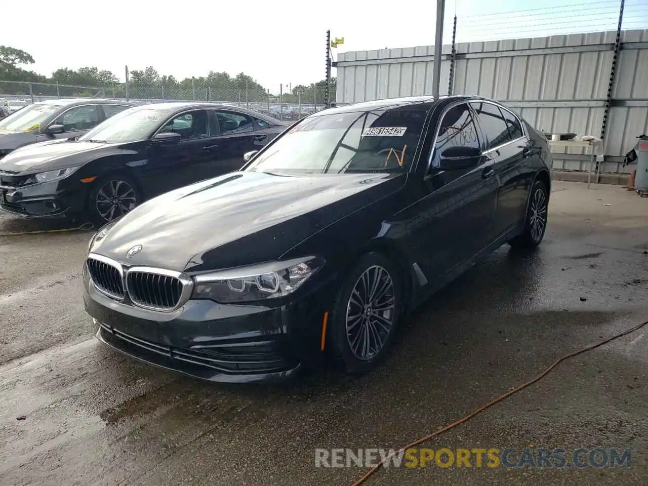 2 Photograph of a damaged car WBAJB1C07LCE10734 BMW 5 SERIES 2020