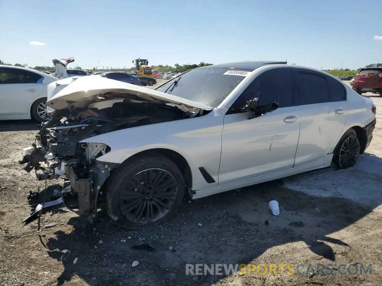 1 Photograph of a damaged car WBAJR3C01LWW68055 BMW 5 SERIES 2020