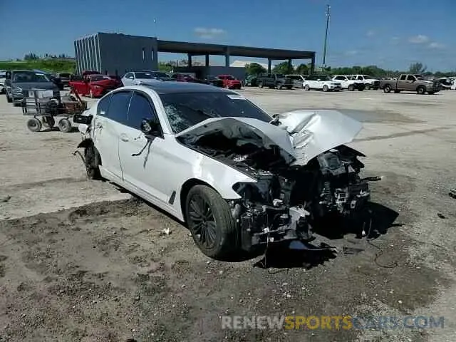 13 Photograph of a damaged car WBAJR3C01LWW68055 BMW 5 SERIES 2020