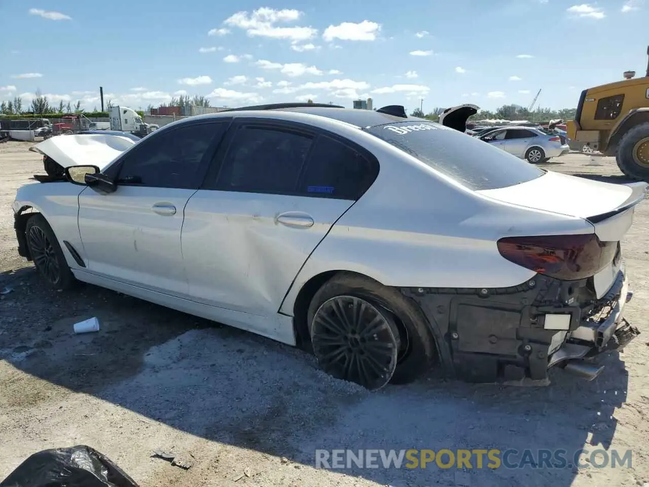 2 Photograph of a damaged car WBAJR3C01LWW68055 BMW 5 SERIES 2020