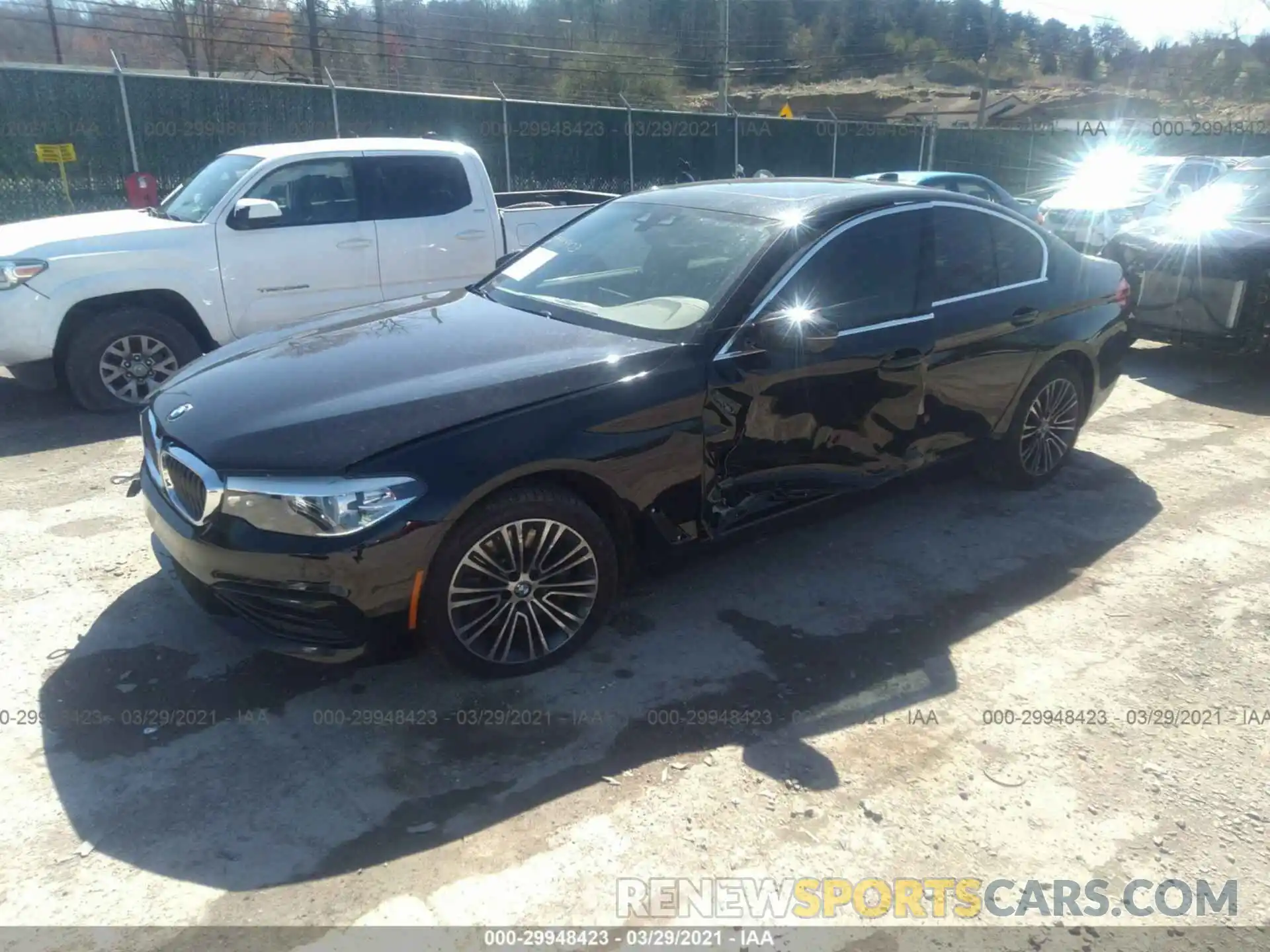 2 Photograph of a damaged car WBAJR3C02LCD03663 BMW 5 SERIES 2020