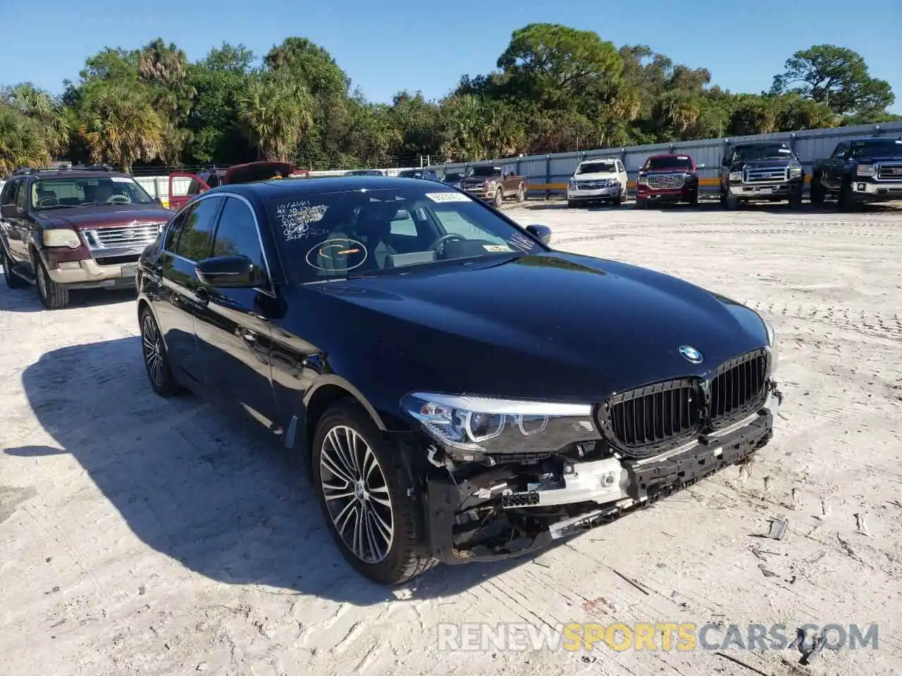 1 Photograph of a damaged car WBAJR3C03LWW83186 BMW 5 SERIES 2020