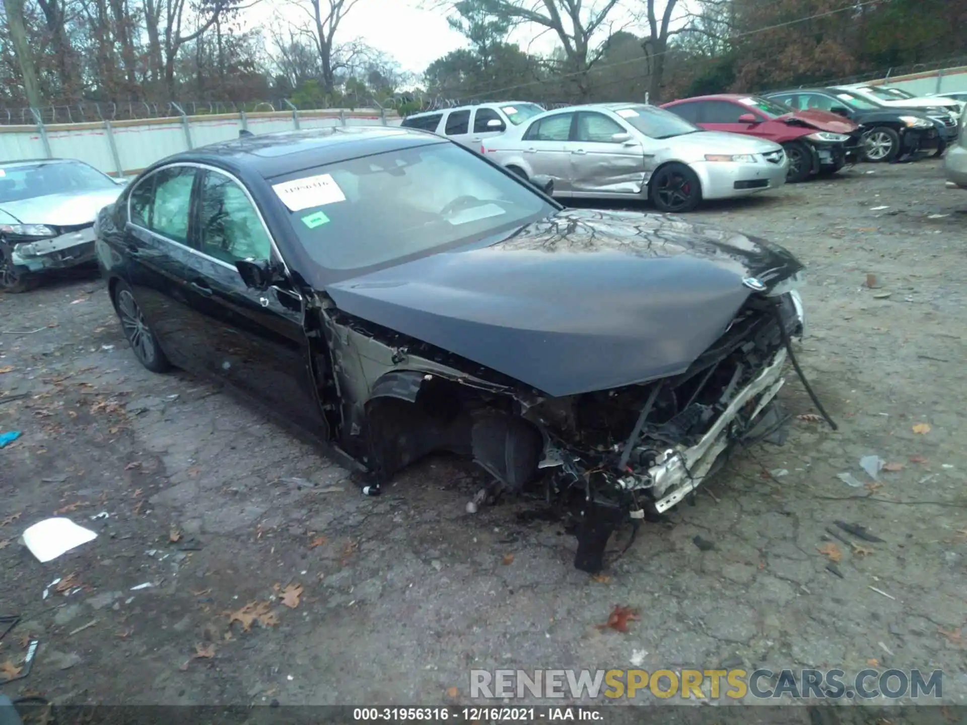 1 Photograph of a damaged car WBAJR3C04LWW58958 BMW 5 SERIES 2020