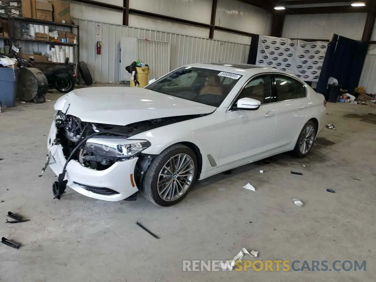 1 Photograph of a damaged car WBAJR3C05LWW69628 BMW 5 SERIES 2020