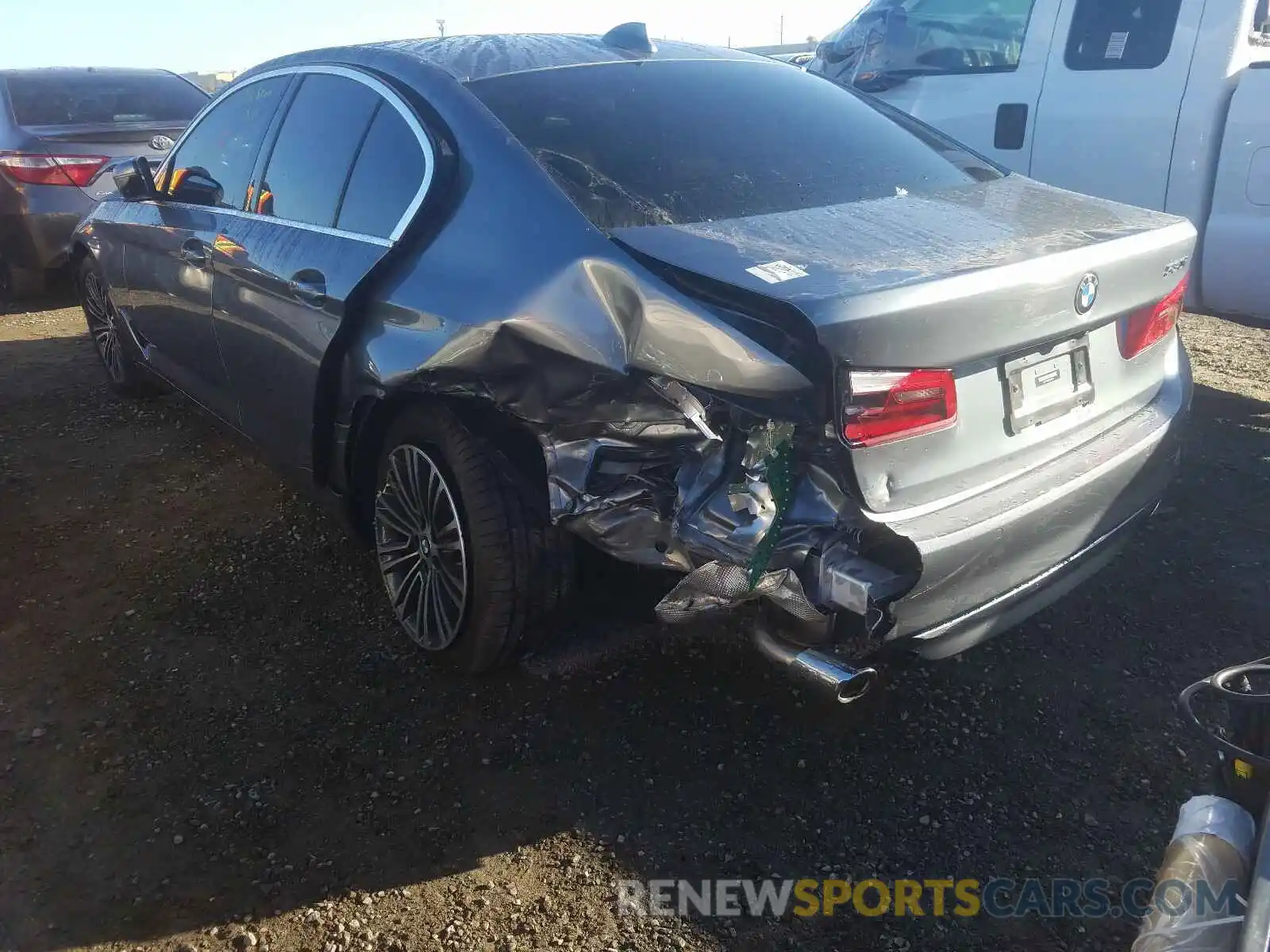 3 Photograph of a damaged car WBAJR3C06LCE45370 BMW 5 SERIES 2020