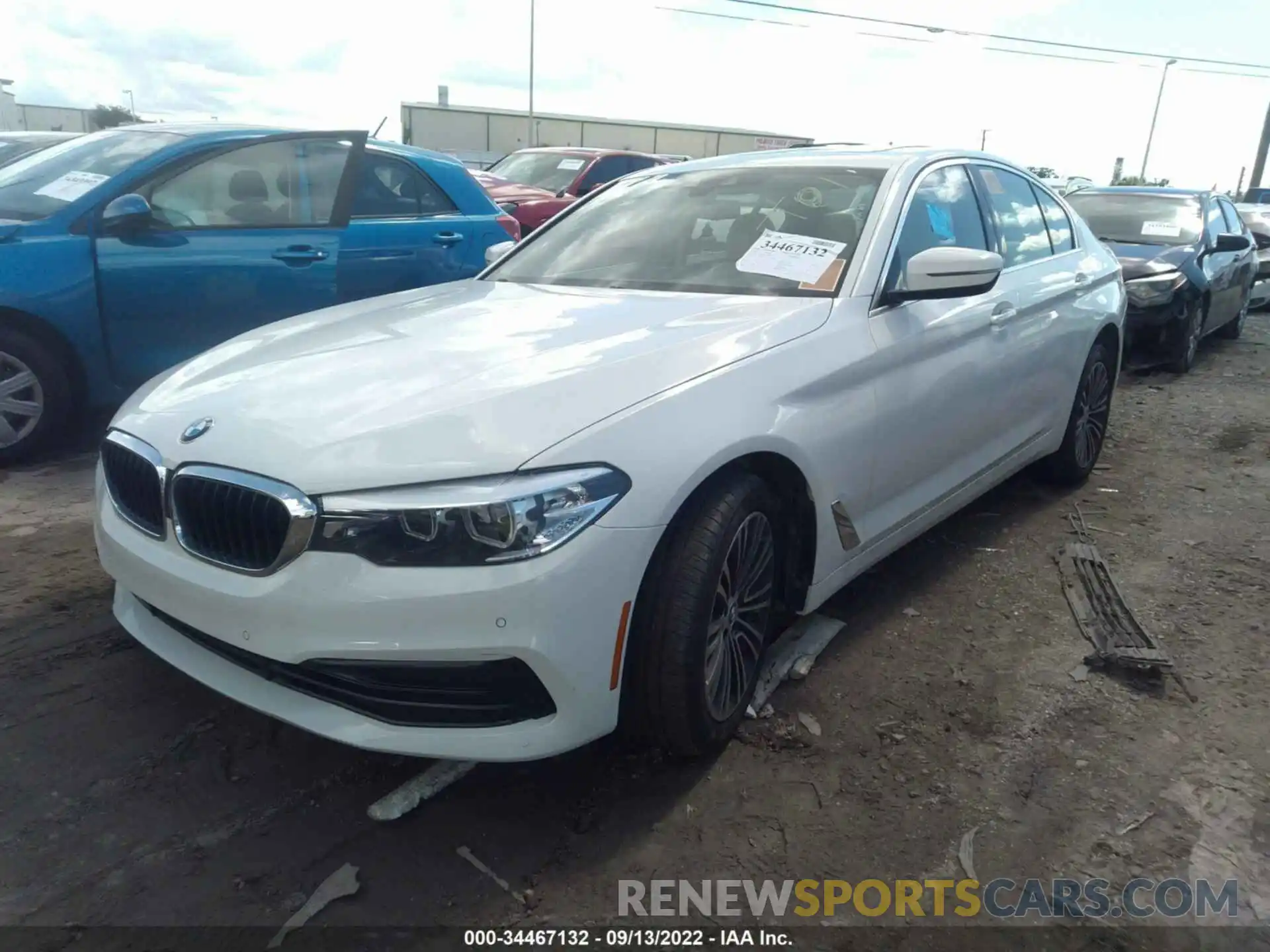 2 Photograph of a damaged car WBAJR3C08LCD07149 BMW 5 SERIES 2020