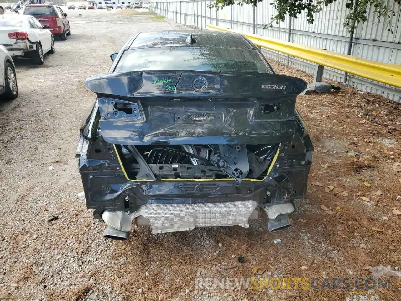 6 Photograph of a damaged car WBAJR3C09LBP95353 BMW 5 SERIES 2020