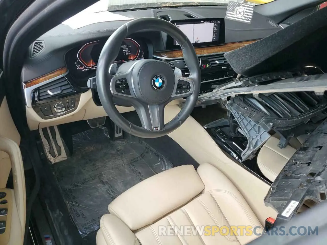 8 Photograph of a damaged car WBAJR3C09LBP95353 BMW 5 SERIES 2020