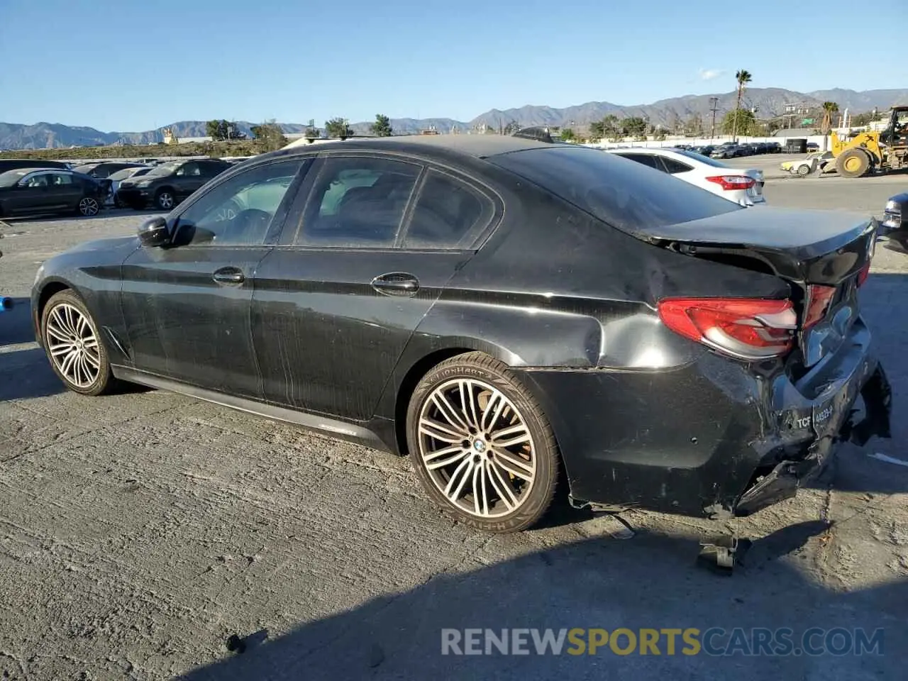 2 Photograph of a damaged car WBAJR3C09LCD74424 BMW 5 SERIES 2020