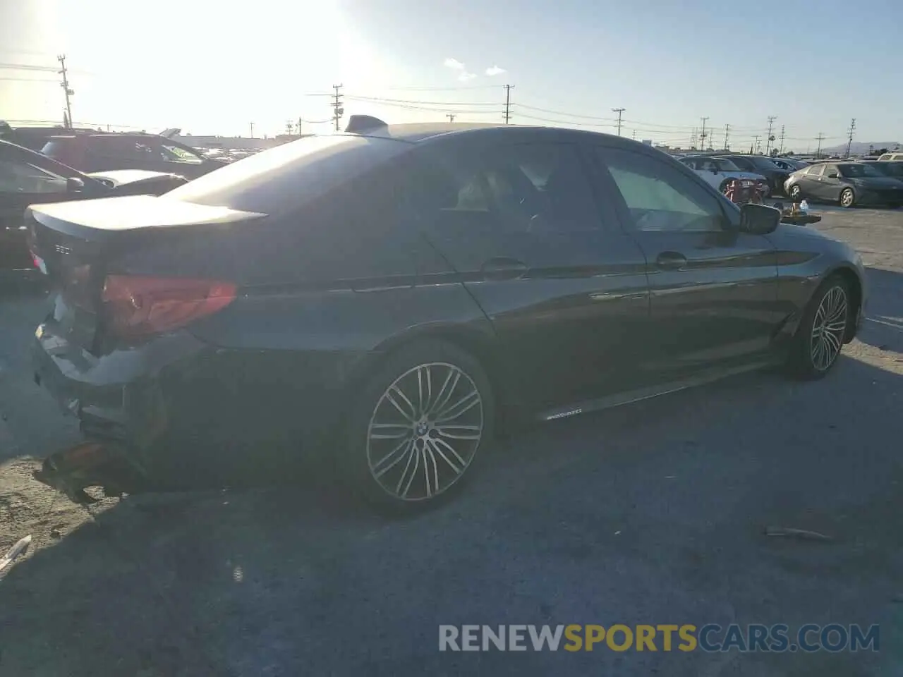 3 Photograph of a damaged car WBAJR3C09LCD74424 BMW 5 SERIES 2020