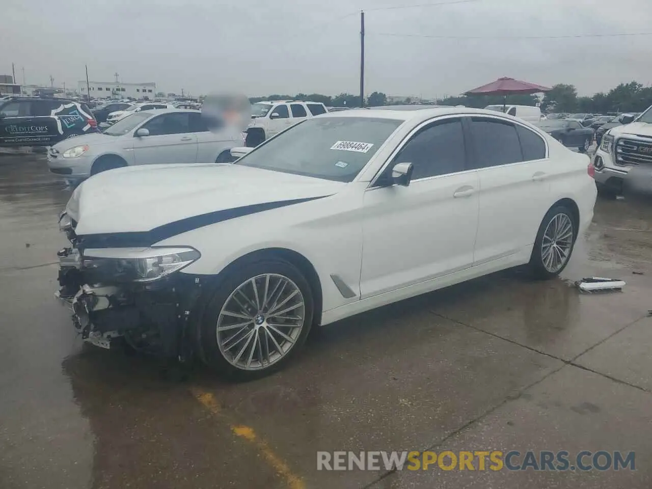 1 Photograph of a damaged car WBAJR3C09LCD79980 BMW 5 SERIES 2020