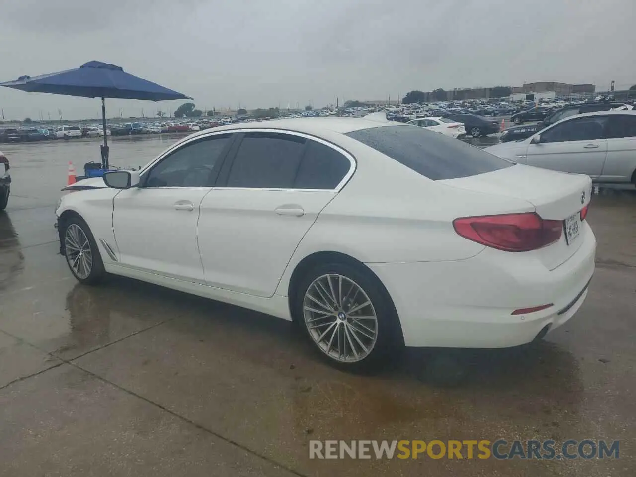 2 Photograph of a damaged car WBAJR3C09LCD79980 BMW 5 SERIES 2020