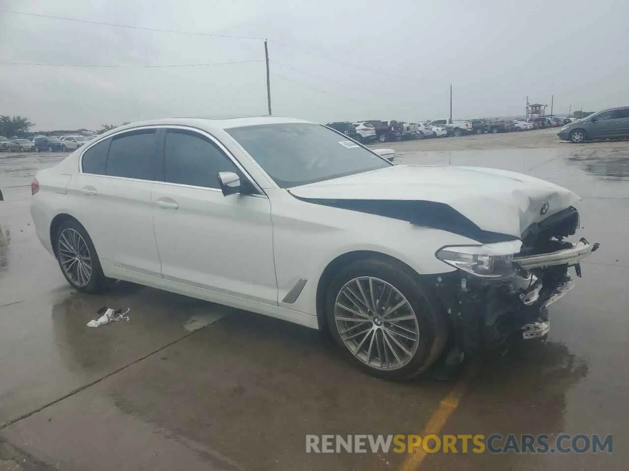 4 Photograph of a damaged car WBAJR3C09LCD79980 BMW 5 SERIES 2020