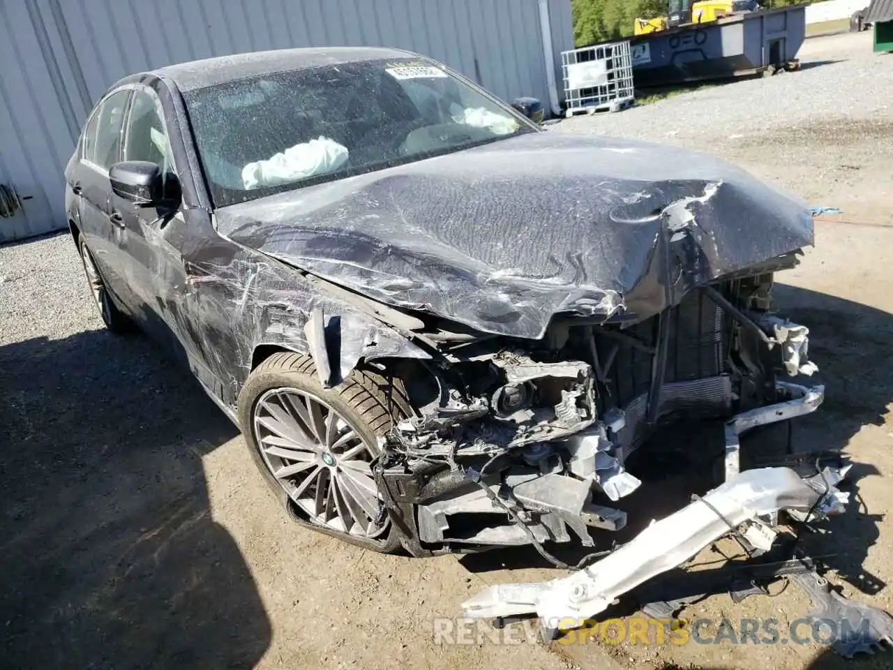 1 Photograph of a damaged car WBAJR3C09LWW63525 BMW 5 SERIES 2020