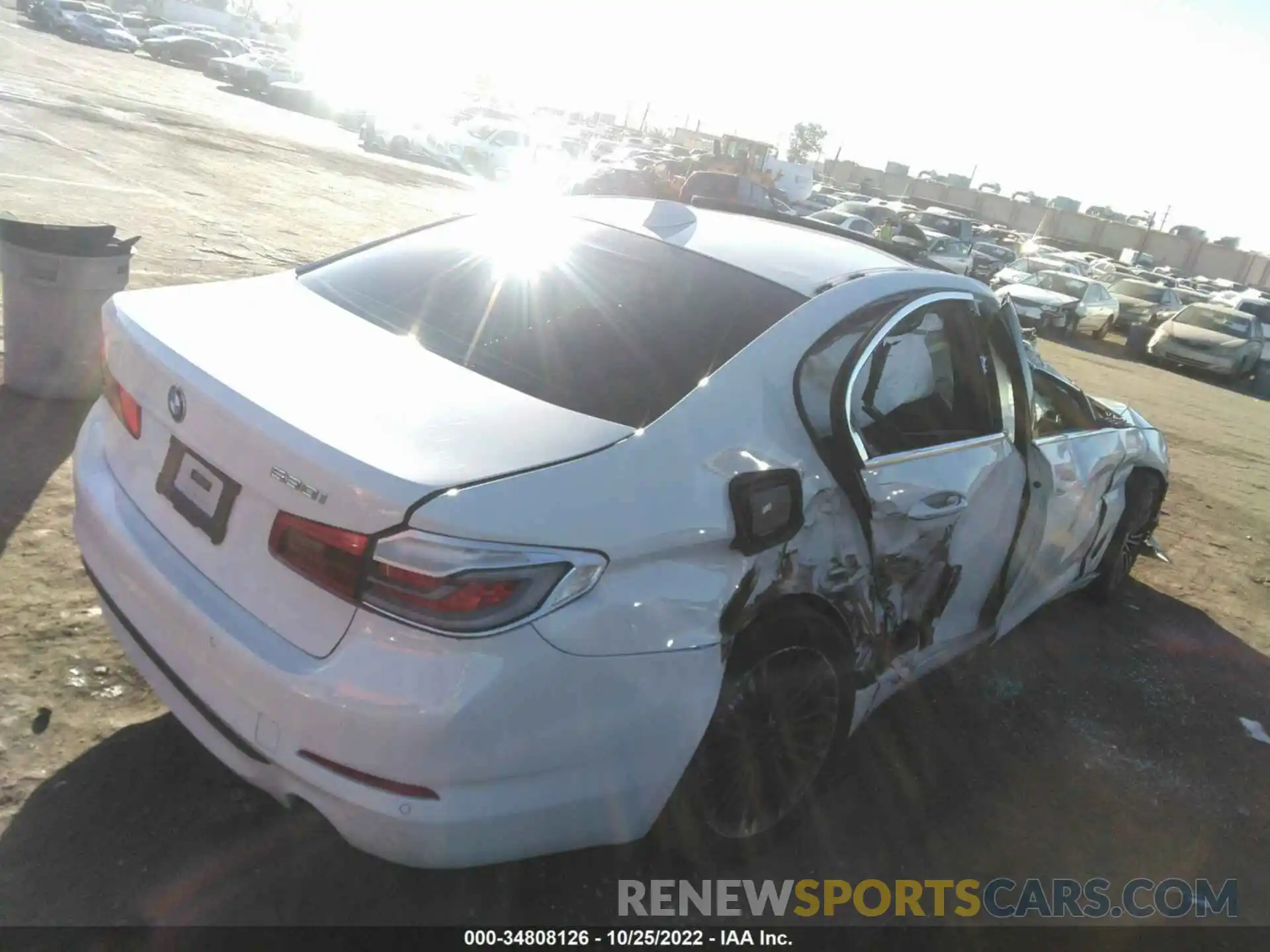 4 Photograph of a damaged car WBAJR3C09LWW76887 BMW 5 SERIES 2020