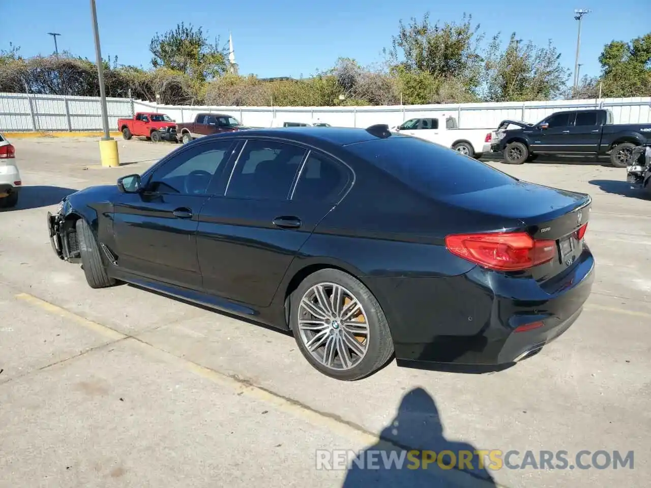 2 Photograph of a damaged car WBAJR3C09LWW79238 BMW 5 SERIES 2020