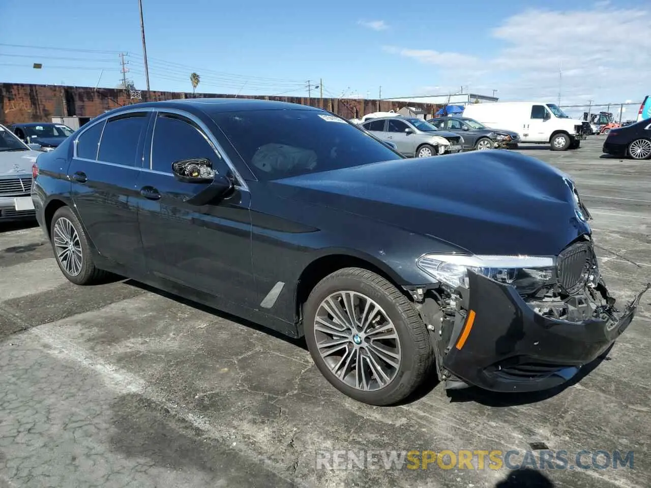 4 Photograph of a damaged car WBAJR3C0XLCE59997 BMW 5 SERIES 2020