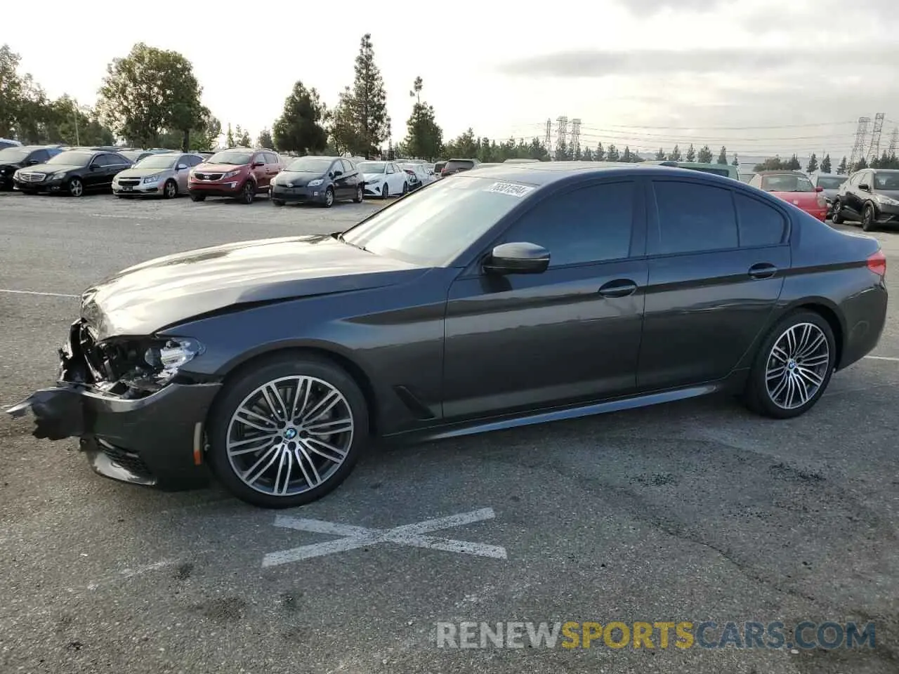 1 Photograph of a damaged car WBAJR3C0XLCE65265 BMW 5 SERIES 2020