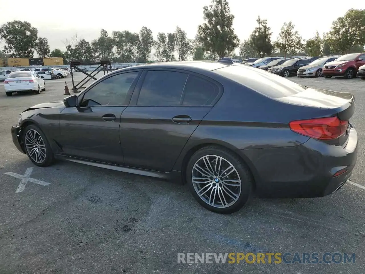 2 Photograph of a damaged car WBAJR3C0XLCE65265 BMW 5 SERIES 2020