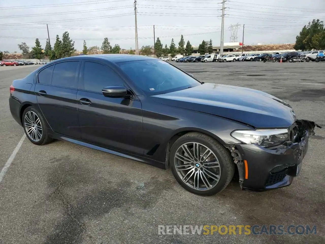 4 Photograph of a damaged car WBAJR3C0XLCE65265 BMW 5 SERIES 2020