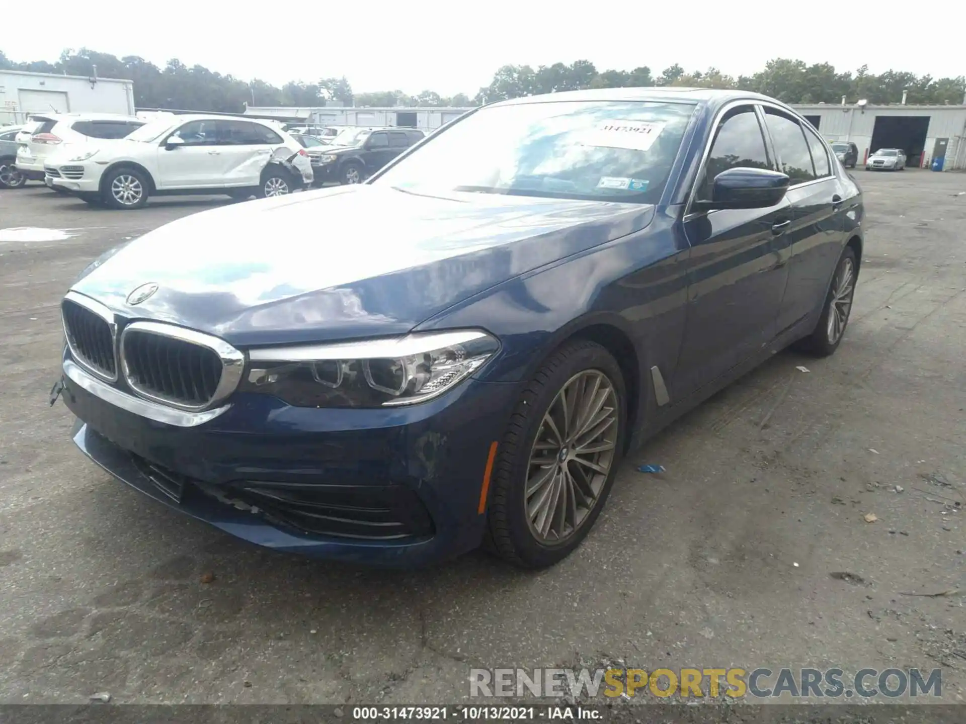 2 Photograph of a damaged car WBAJR7C00LCE15899 BMW 5 SERIES 2020