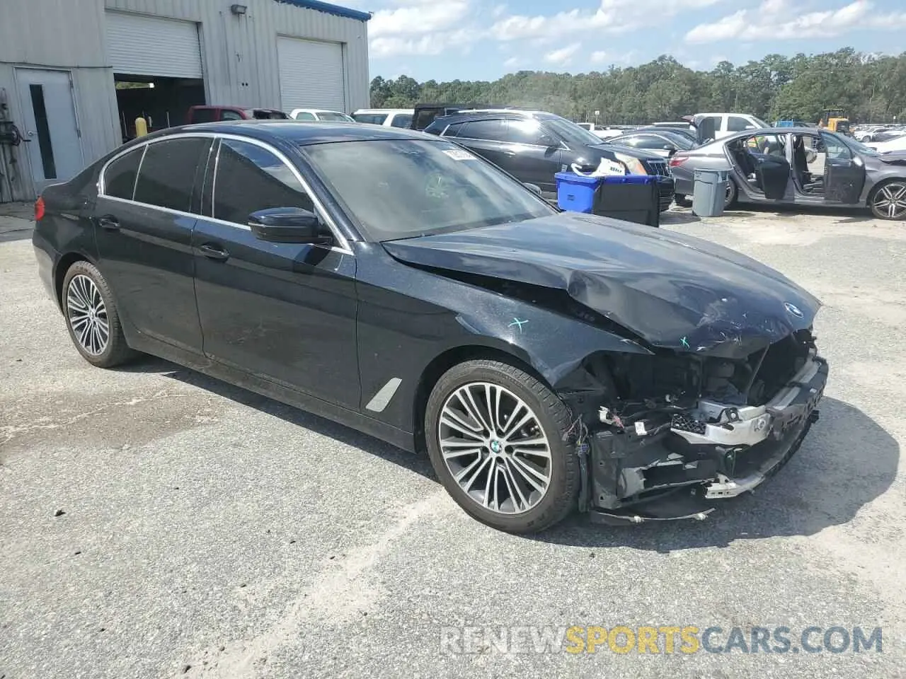 4 Photograph of a damaged car WBAJR7C01LCD08814 BMW 5 SERIES 2020