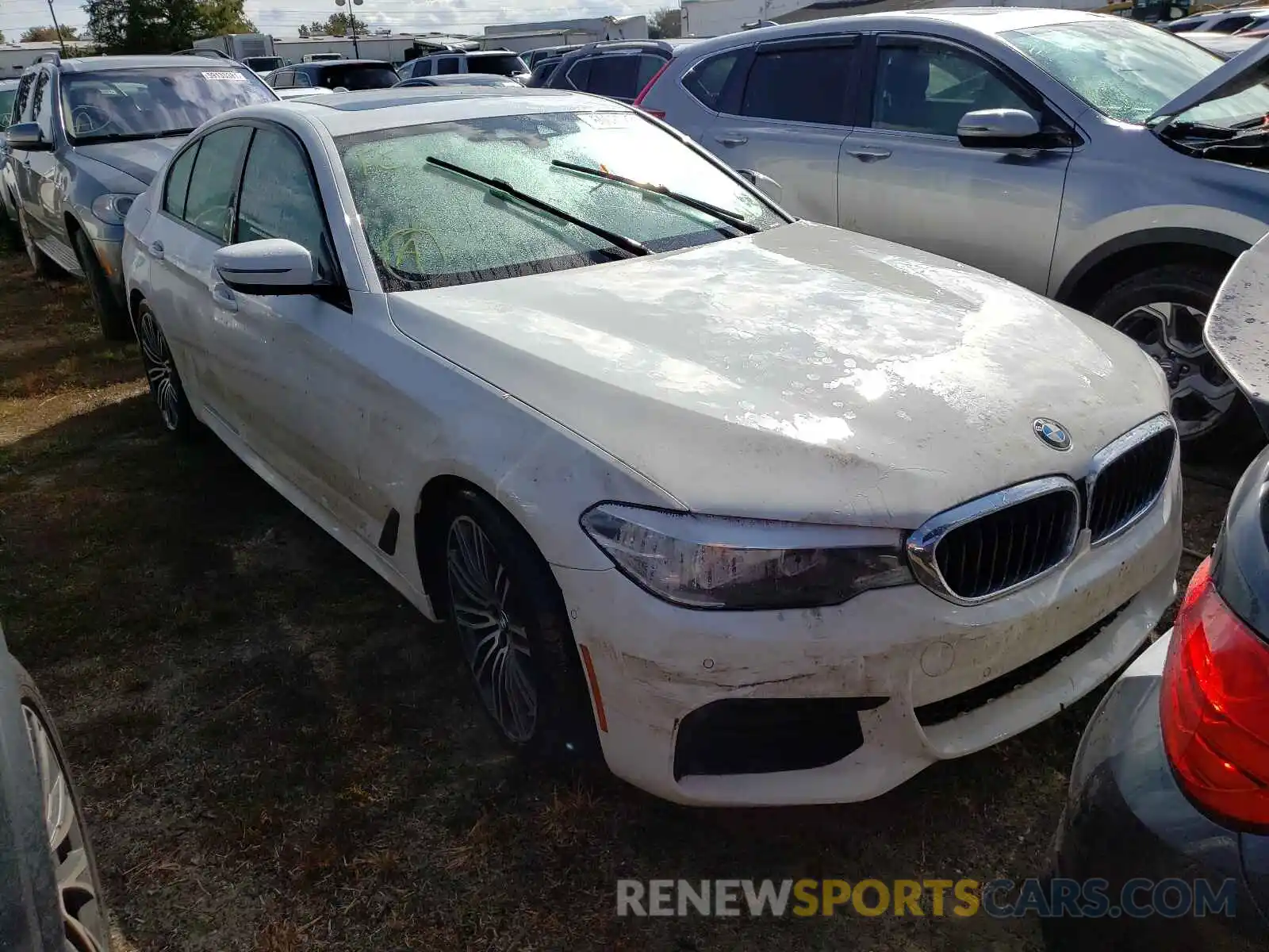 1 Photograph of a damaged car WBAJR7C01LCD75316 BMW 5 SERIES 2020